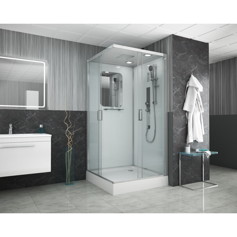 Душевая кабина 90x90х210см Niagara NG-6001-01GQ