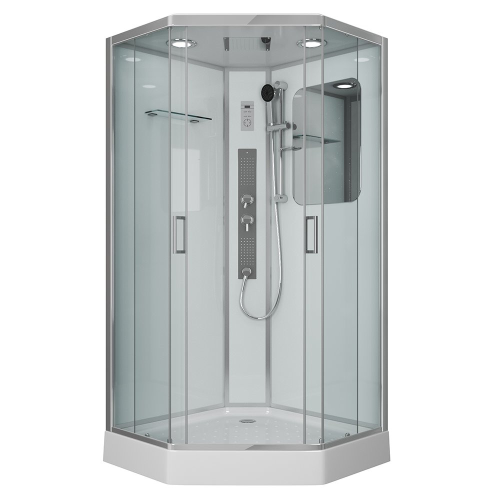 Душевая кабина 100x100х220см Niagara NG-6002-01GD