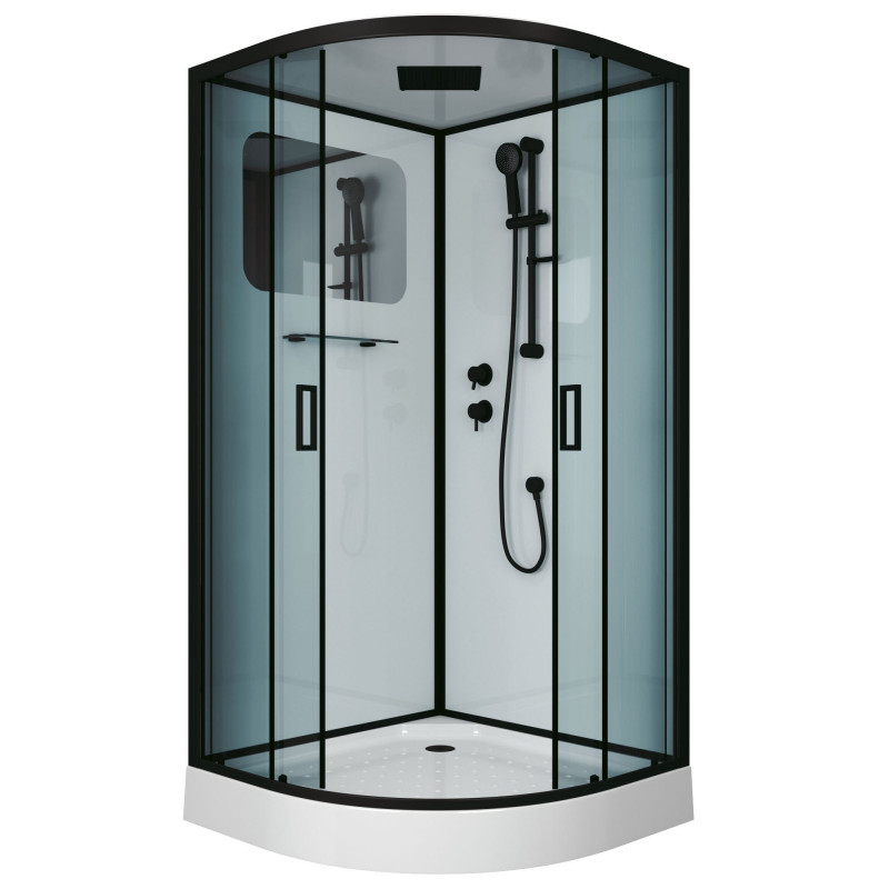 Душевая кабина 90x90х210см Niagara NG-6901-01 BLACK