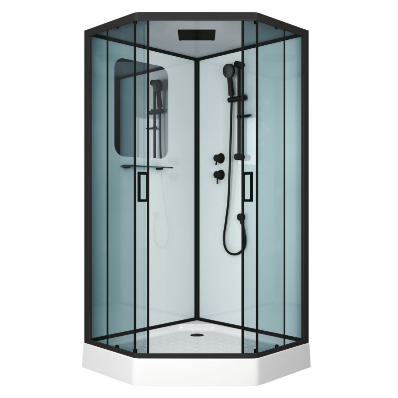 Душевая кабина 90x90х220см Niagara NG-6901-01D BLACK