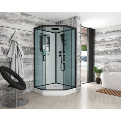 Душевая кабина 90x90х220см Niagara NG-6901-01D BLACK