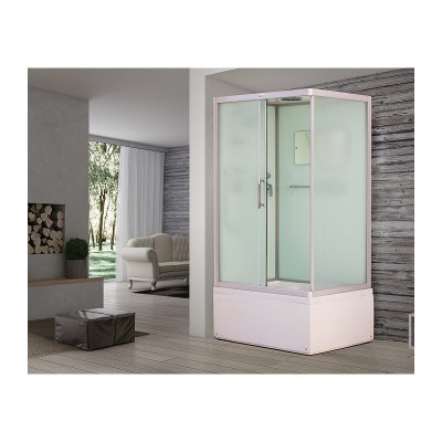 Душевая кабина левая 120х90х210см Esbano ESKB129CKRBL