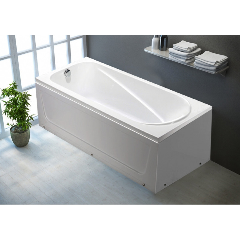 Фронтальный экран для ванны 170x55см Welt Wasser WW HB OKER 170