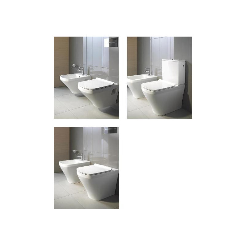Унитаз комбинированный Duravit Durastyle 370x630мм, универсальный выпуск, для комплектации бачком