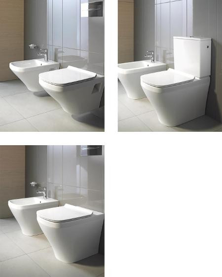 Унитаз комбинированный Duravit Durastyle 370x630мм, универсальный выпуск, для комплектации бачком