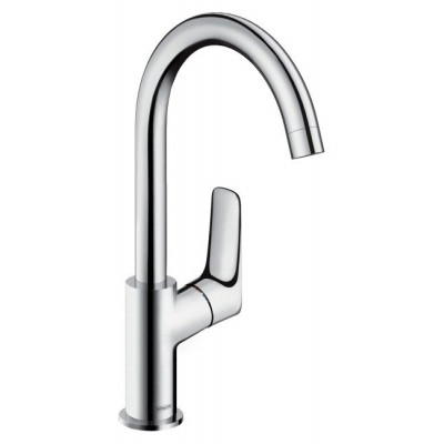 Смеситель для умывальника, Logis 210, высокий излив, Hansgrohe 71131000