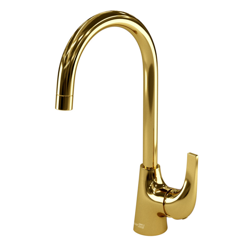 Смеситель для кухни золото WasserKRAFT Sauer 7107