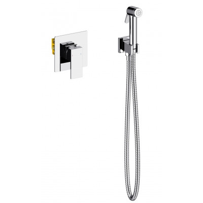 Смеситель встроенный с гигиеническим душем Timo Selene 2089/00SM new Хром