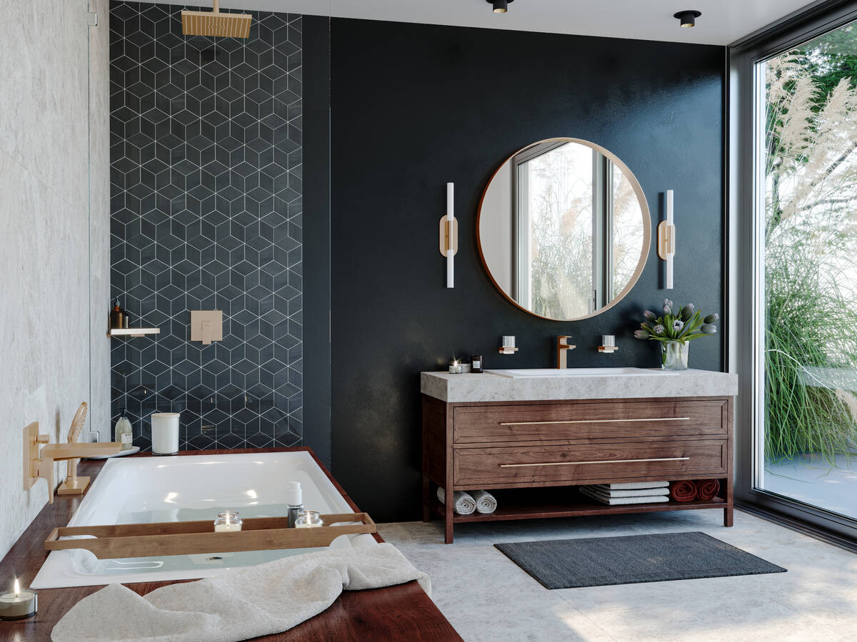 Верхний душ 300 1jet с держателем Hansgrohe Raindance E с потолочным подсоединением полированное золото
