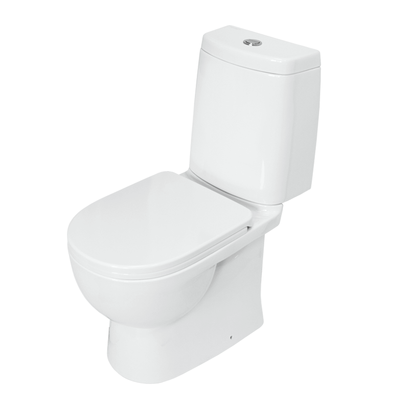 Унитаз-компакт Sanita Luxe Fest Comfort Белый быстросъемное сиденье дюропласт soft-close