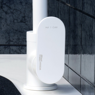 Смеситель для кухни белый WasserKRAFT Mindel 8507