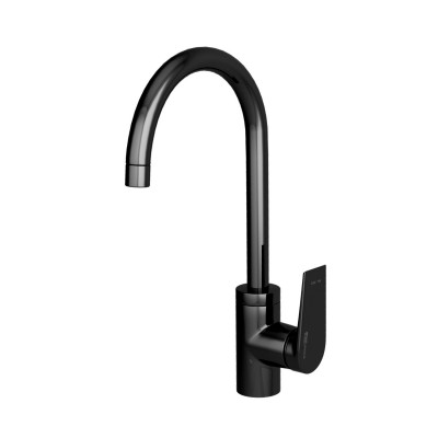 Смеситель для кухни чёрный WasserKRAFT Glan 6607