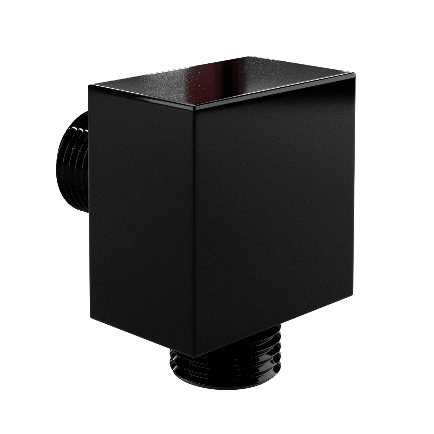 Подключение шланга чёрный WasserKRAFT Glan A178