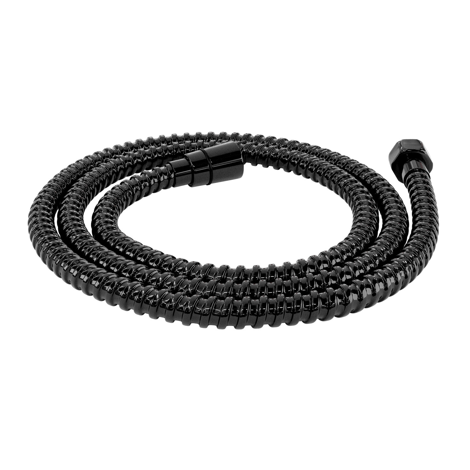 Шланг для душа чёрный WasserKraft Glan A196