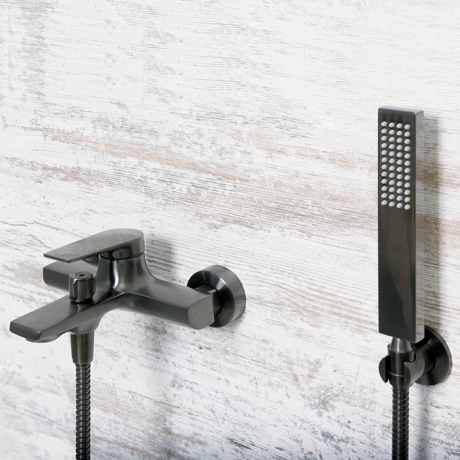 Смеситель для ванны оружейная сталь WasserKRAFT Wiese 8401