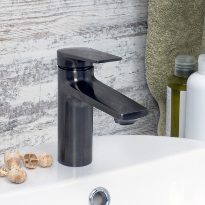 Смеситель для раковины оружейная сталь WasserKRAFT Wiese 8403