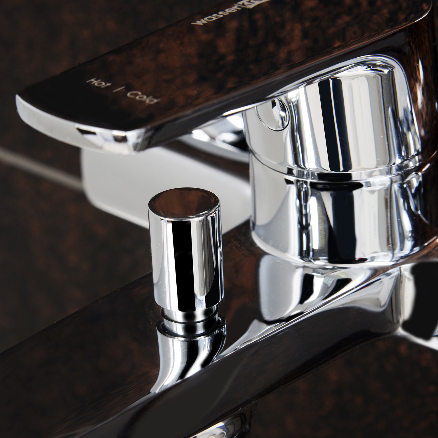 Смеситель для ванны хром WasserKRAFT Dill 6151