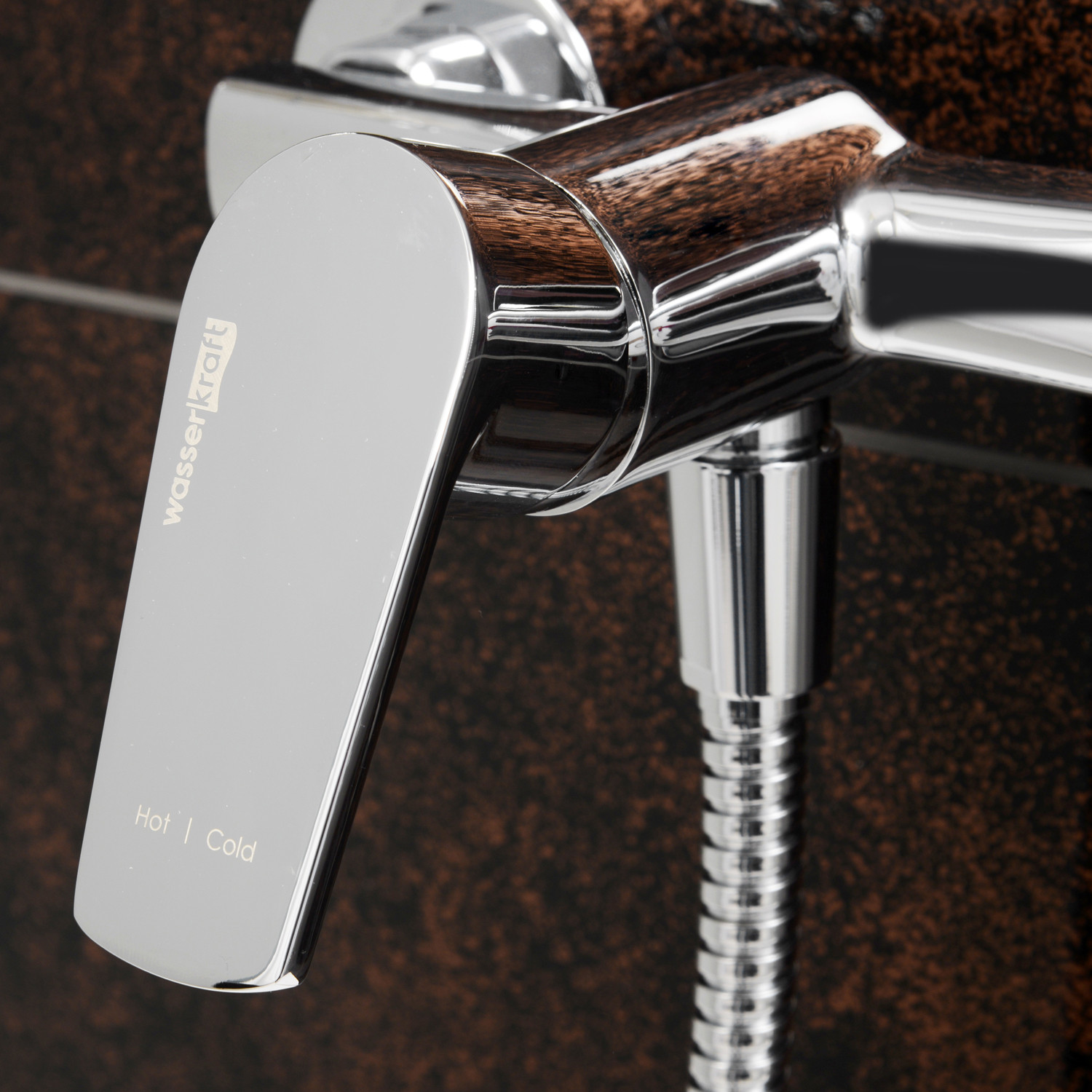 Смеситель для душа хром WasserKRAFT Dill 6102