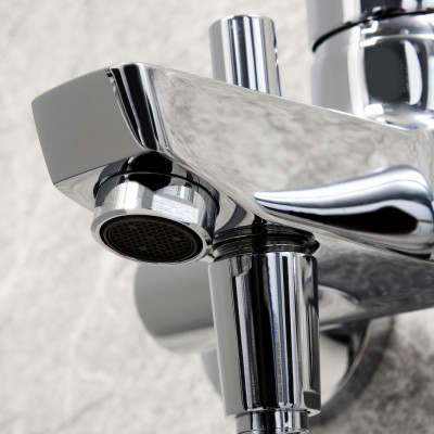 Смеситель для ванны хром WasserKRAFT Rhin 4403