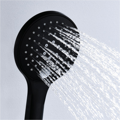 Ручной душ чёрный WasserKraft A078