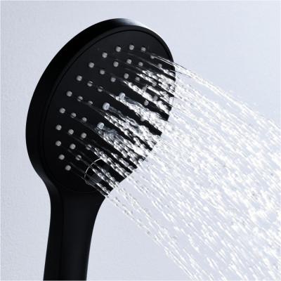 Ручной душ чёрный WasserKraft A078