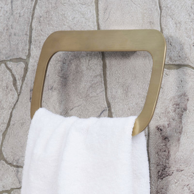 Держатель полотенец золото WasserKraft Aisch K-5960