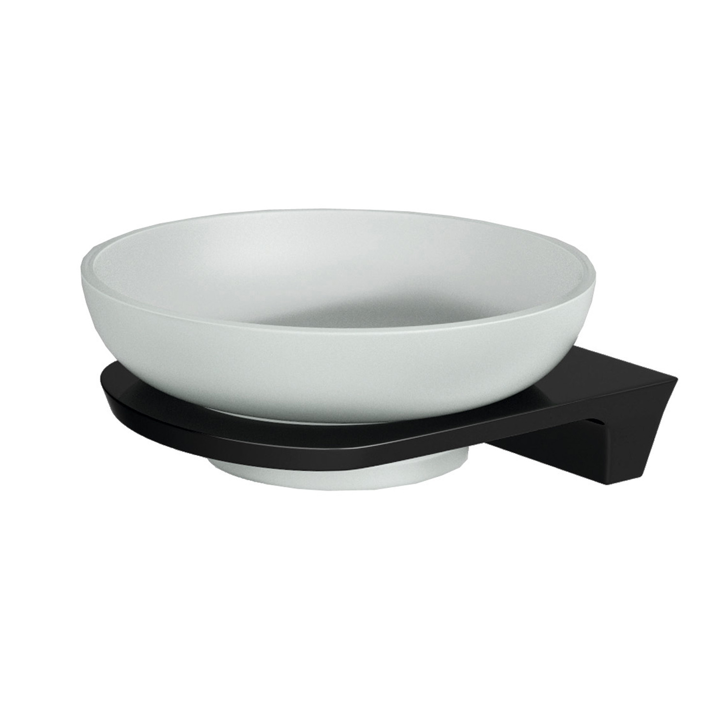 Мыльница чёрный WasserKraft Glan K-5129