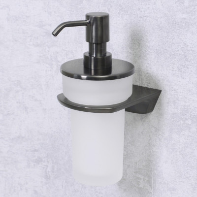 Дозатор для мыла оружейная сталь WasserKraft Wiese K-8999